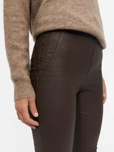 Byxor - Objbelle coated leggings – Java