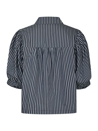 Toppar - Etta stripe shirt – Navy