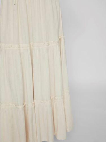 Kjolar - Vimesa long skirt – Feather gray