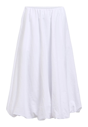 Kjolar - Objetta long baloon skirt – Cloud dancer