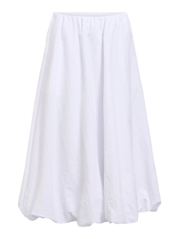Kjolar - Objetta long baloon skirt – Cloud dancer
