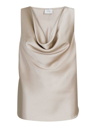 Toppar - Merle heavy sateen top – Champagne
