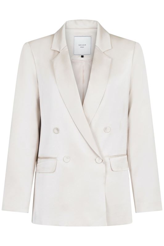 Kavajer/Ytterplagg - Jardin heavy sateen blazer – Ivory