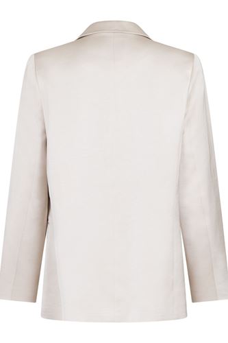 Kavajer/Ytterplagg - Jardin heavy sateen blazer – Ivory