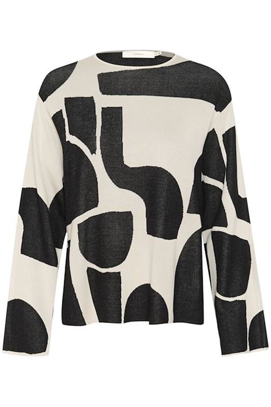 Tröjor/Koftor - WilkinsIW pullover – Beige/Black