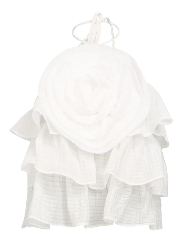 Toppar - Objbritney halterneck singlet – White