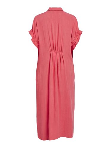 Klänningar - Objsanne tiana dress – Flame scarlet