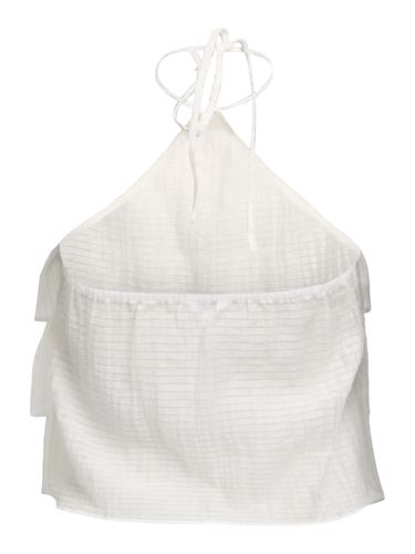 Toppar - Objbritney halterneck singlet – White