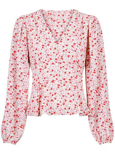 Blusar/Skjortor - Meryl sweet  floral blouse – red