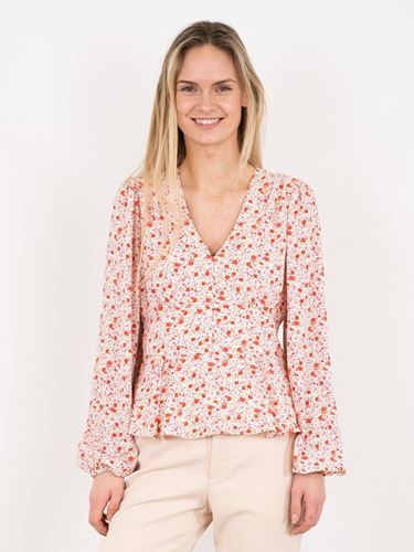 Blusar/Skjortor - Meryl sweet  floral blouse – red
