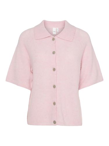 Tröjor/Koftor - Yasdura 2/4 knit cardigan – Ballerina/melange