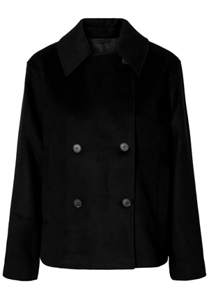 Kavajer/Ytterplagg - Slfalma wool blend jacket – Black