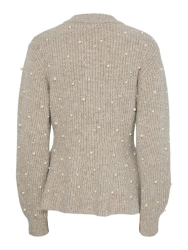 Tröjor/Koftor - Yaspemina LS Knit Cardigan – fungi
