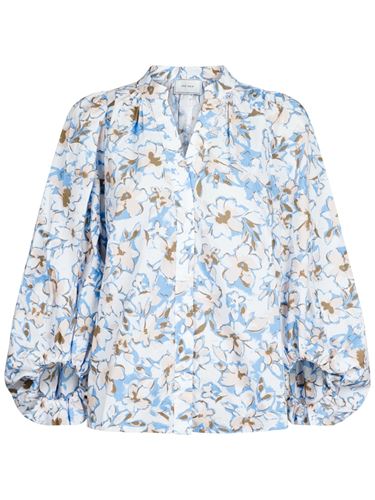 Blusar/Skjortor - Nara print blouse – white