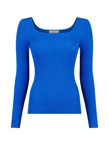 Tröjor/Koftor - Corine knit blouse – blue