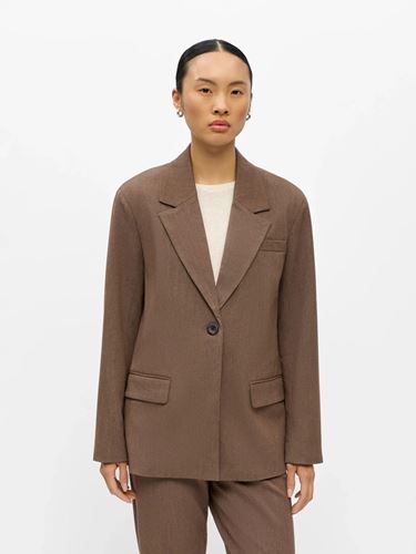 Kavajer/Ytterplagg - Objlisa lo blazer – Carafe/melange