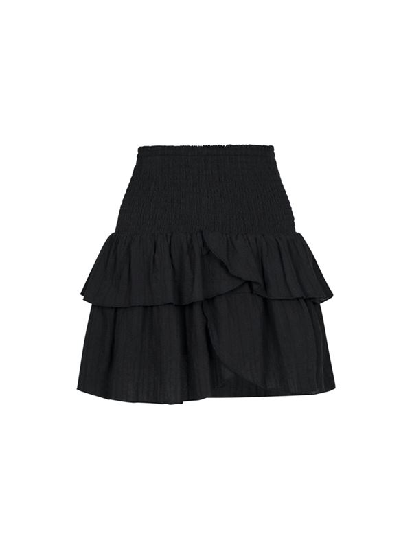 Kjolar - Carin structure skirt – black