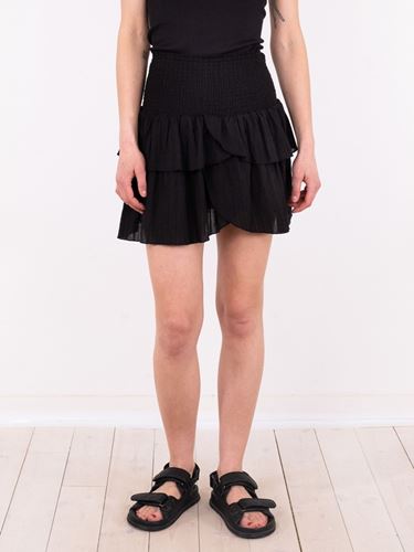 Kjolar - Carin structure skirt – black