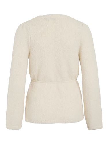 Tröjor/Koftor - Vibows wrap knit cardigan – Cloud dancer