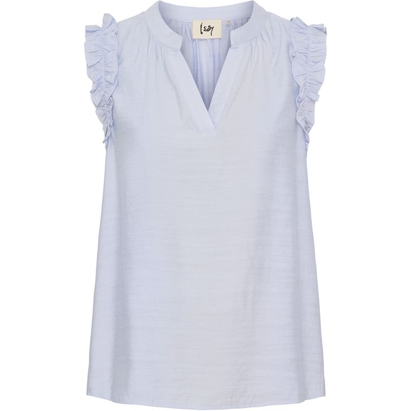 Blusar/skjortor - Ane Top – Light Blue
