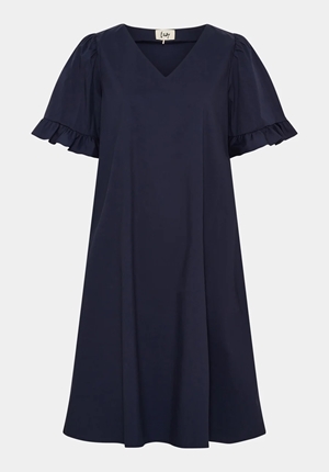 Klänningar/Tunikor - Sigga flounce dress  – Navy