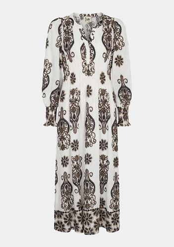 Klänningar/Tunikor - Ane v-neck dress – Summer border print