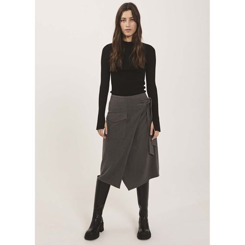 Kjolar - Neo skirt – dark grey