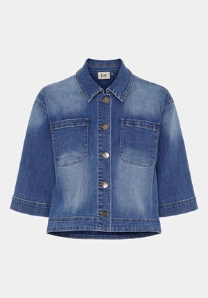Kavajer/Ytterplagg - Carpi denim jacket – Basic denim wash