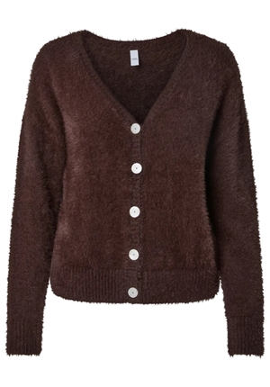 Tröjor/Koftor - Yasmalli knit cardigan – Coffee bean Tröjor/Koftor - Yasmalli knit cardigan – Coffee bean