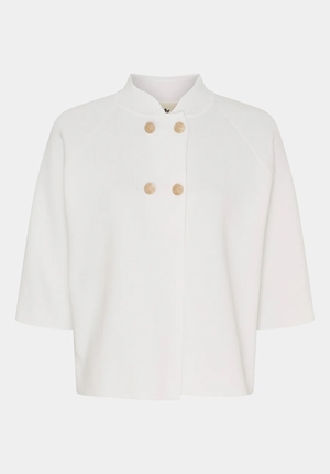 Tröjor/Koftor - Jena poncho blouse  – Broken White