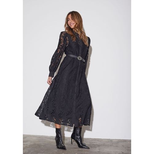 Klänningar - Kimie lace dress – Black