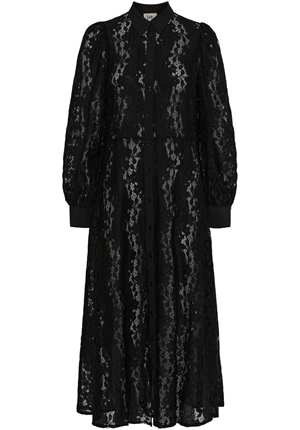Klänningar - Kimie lace dress – Black