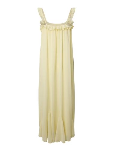 Klänningar/Tunnikor - Yaschiffa strap ankle dress – Anise Flower