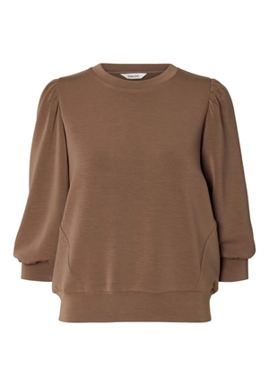 Toppar - Slftenny ¾ sweat top – Chocolate Chip Toppar - Slftenny ¾ sweat top – Chocolate Chip