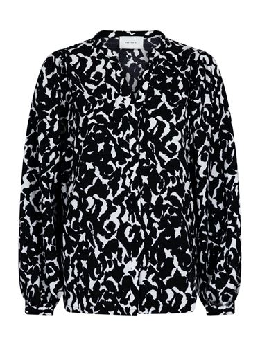 Blusar/Skjortor - Nani graphic blouse – black