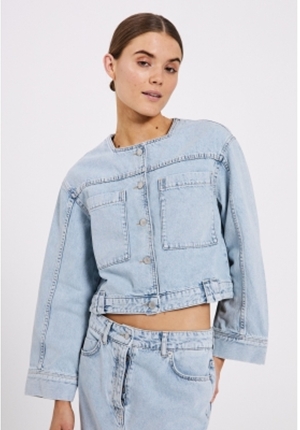 Kavajer/Ytterplagg - Ninni Denim jacket – Blue light wash