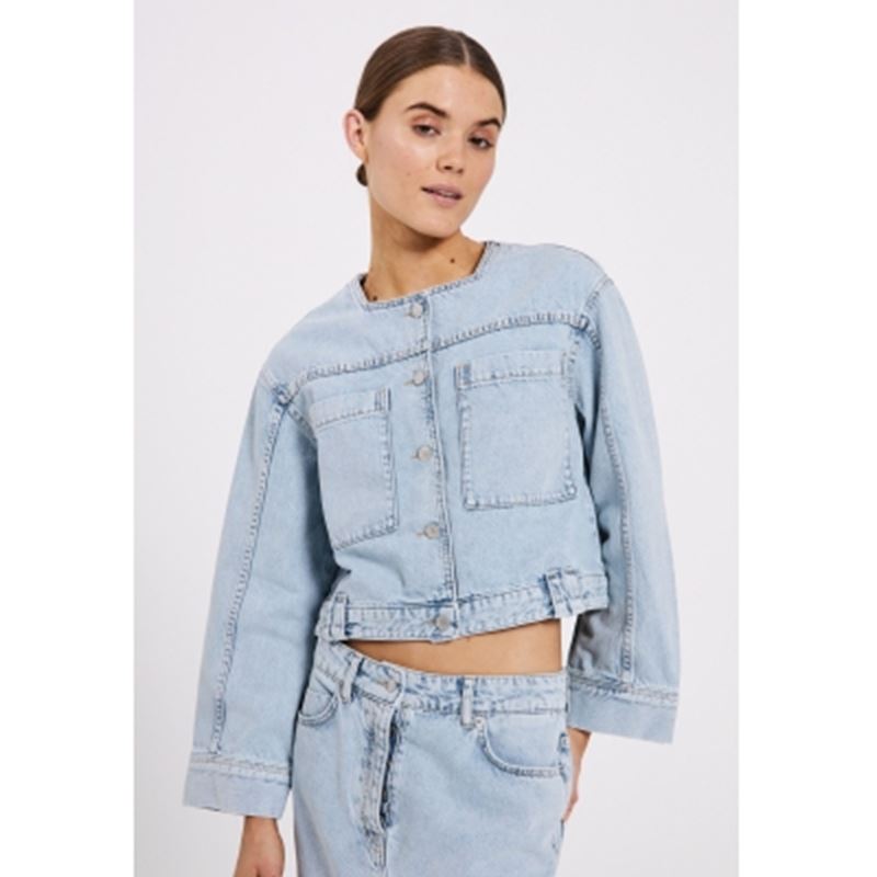 Kavajer/Ytterplagg - Ninni Denim jacket – Blue light wash