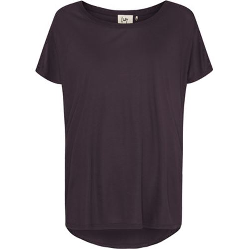 Toppar - Nugga Basic V-neck T-shirt – Aubergine