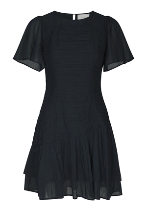 Klänningar - Circle Voile Dress – Navy Klänningar - Circle Voile Dress – Navy