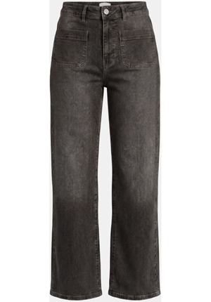 Byxor - Bologna Wide Jeans – Washed Grey Byxor - Bologna Wide Jeans – Washed Grey
