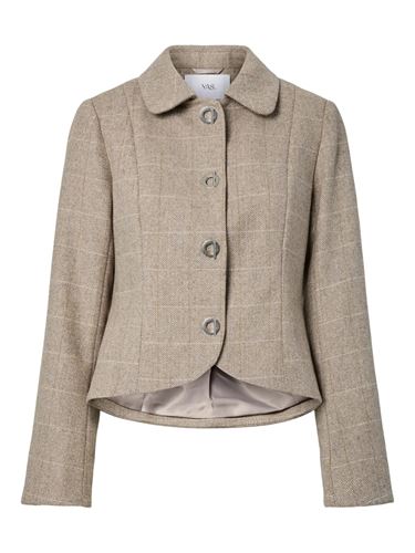 Kavajer/Ytterplagg - Yasniva wool jacket – Timber wolf