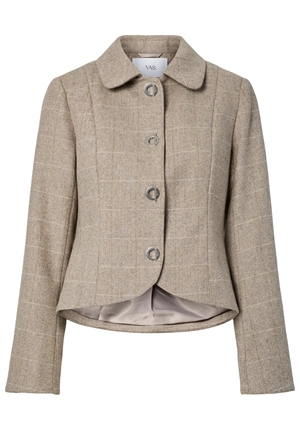 Kavajer/Ytterplagg - Yasniva wool jacket – Timber wolf
