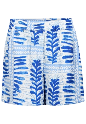 Shorts - Objshelly shorts – Azure blue/white-blue