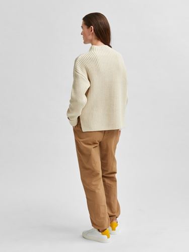Tröjor/Koftor - Slfselma ls knit pullover – birch