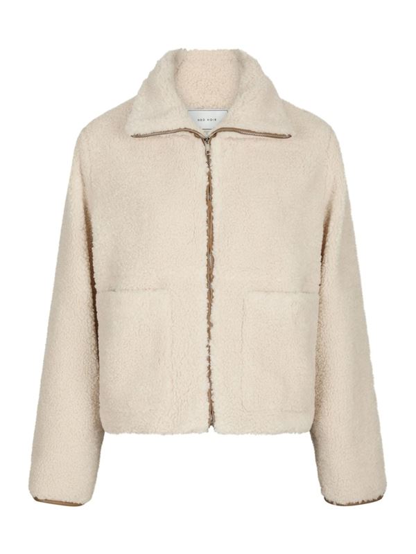 Kavajer/Ytterplagg - Effa teddy jacket – Ivory