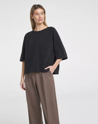 Tröjor/Koftor - Anita crew – Anthracite mel