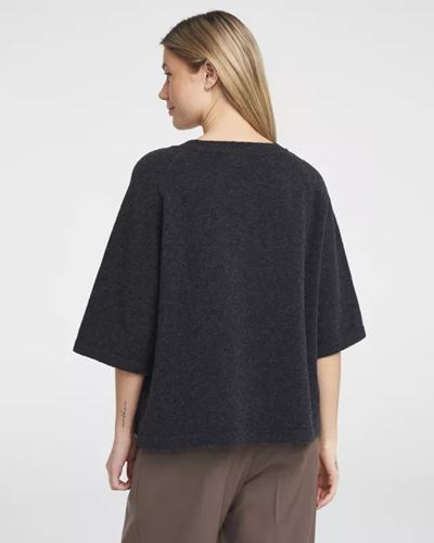Tröjor/Koftor - Anita crew – Anthracite mel