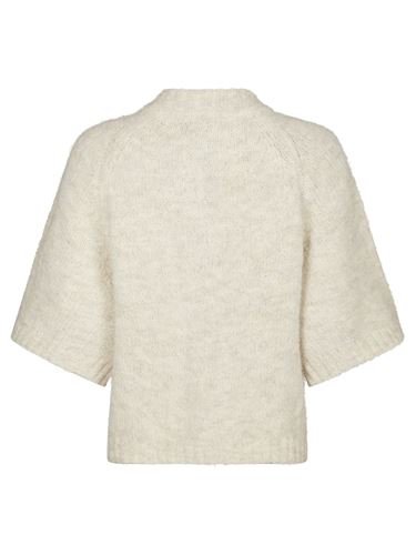 Tröjor/Koftor - Benuta fluffy knit cardigan – Ivory