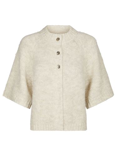 Tröjor/Koftor - Benuta fluffy knit cardigan – Ivory