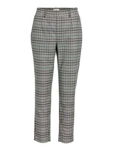 Byxor - Objlisa slim pant – Black/Cloud dancer